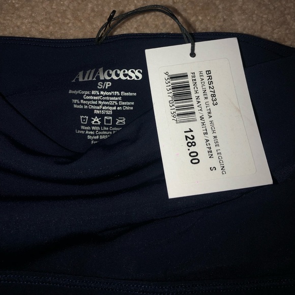 All access headliner ulta high rise legging in blue and yellow - Picture 7 of 7